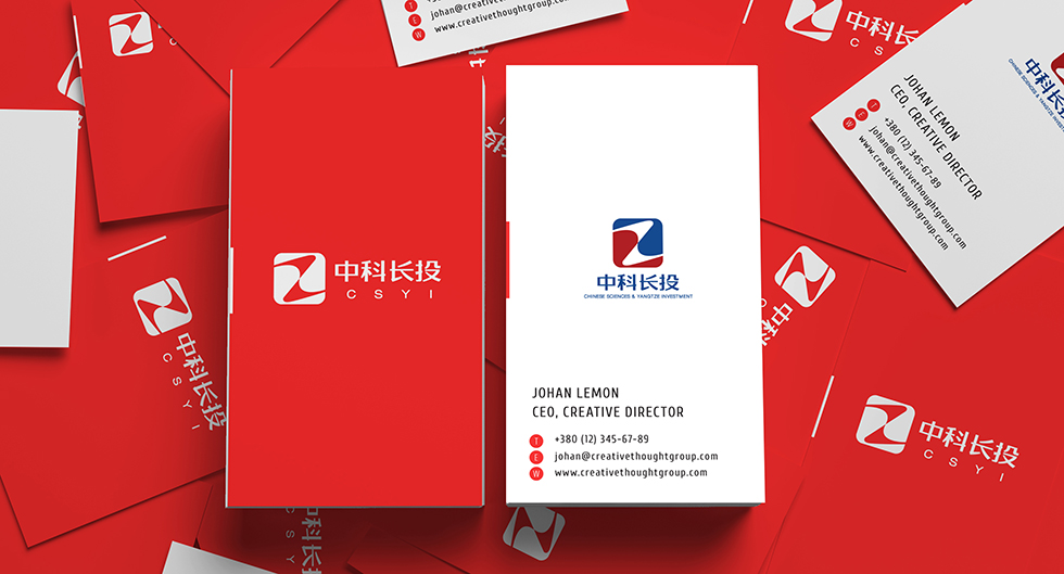 中科長(cháng)投標志設計